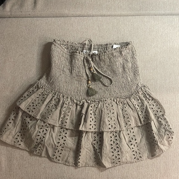 ZARA CROP TOP & SKIRT SET - Picture 3 of 3